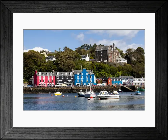 Framed Print : Tobermory, Mull, Scotland