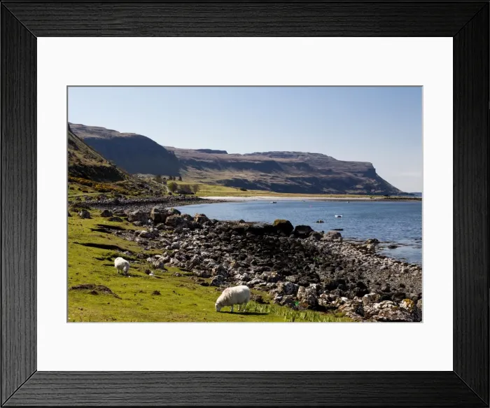Framed Print : Loch Na Keal, Mull, Scotland
