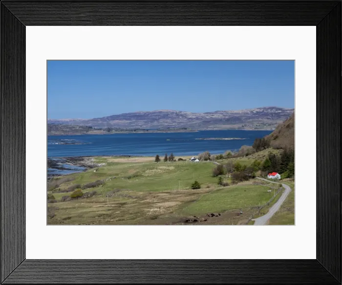 Framed Print : Loch Na Keal, Mull, Scotland