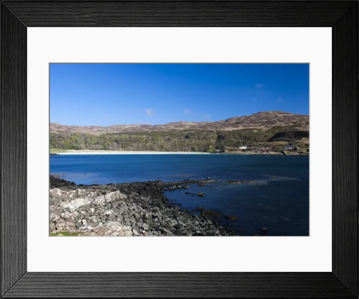 Framed Print : Calgary Bay, Mull, Scotland