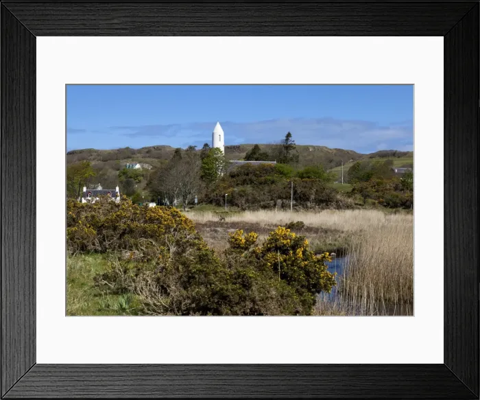Framed Print : Kilmore Church, Dervaig, Mull, Scotland