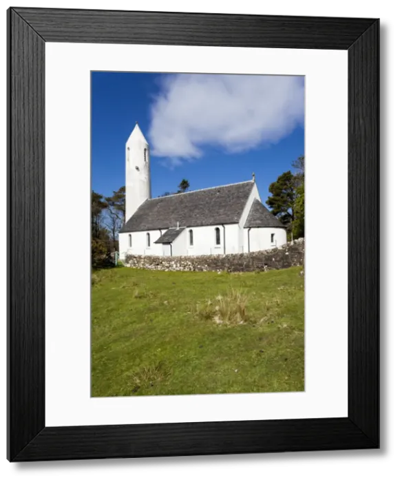 Framed Print : Kilmore Church, Dervaig, Mull, Scotland