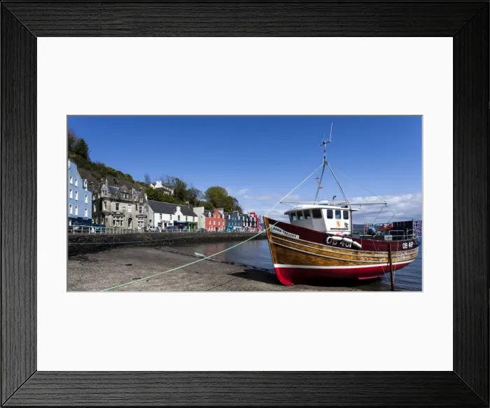 Framed Print : Tobermory, Mull, Scotland