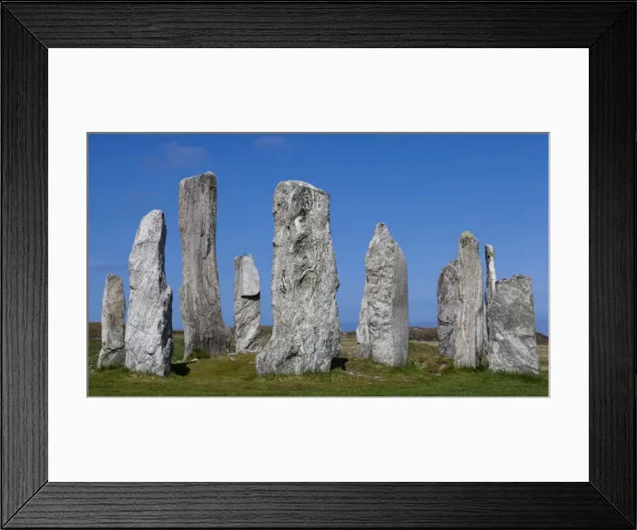 Framed Print : Callanish standing stones, Lewis, Scotland