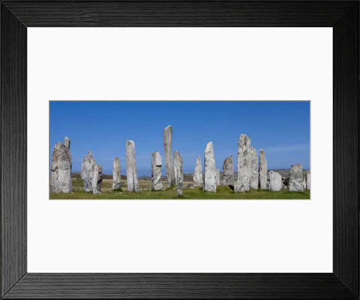 Framed Print : Callanish standing stones, Lewis, Scotland