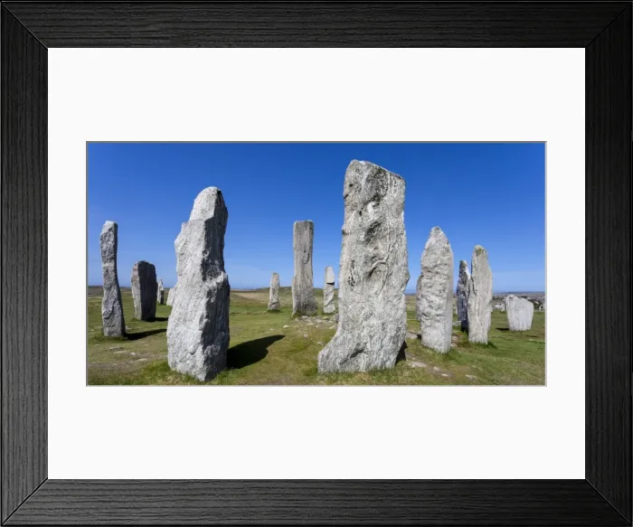 Framed Print : Callanish standing stones, Lewis, Scotland