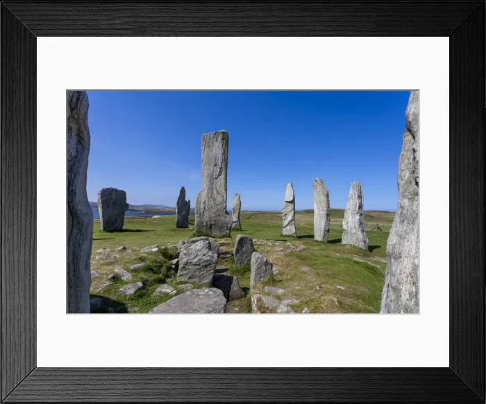 Framed Print : Callanish standing stones, Lewis, Scotland