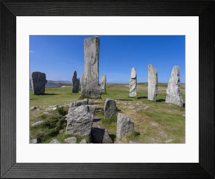 Framed Print : Callanish standing stones, Lewis, Scotland