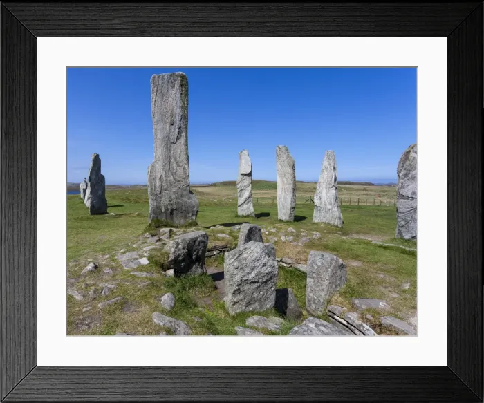 Framed Print : Callanish standing stones, Lewis, Scotland Framed Print : Callanish standing stones, Lewis, Scotland