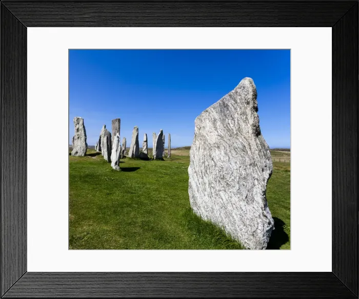 Framed Print : Callanish standing stones, Lewis, Scotland