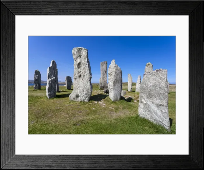 Framed Print : Callanish standing stones, Lewis, Scotland