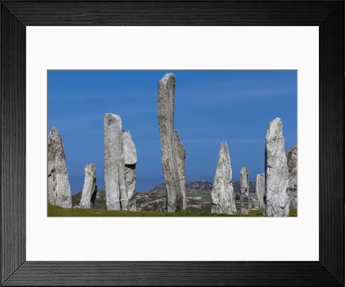 Framed Print : Callanish standing stones, Lewis, Scotland
