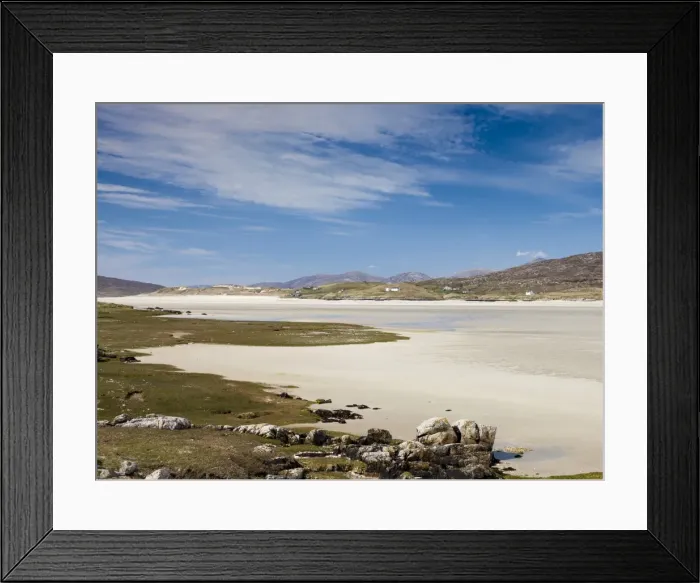 Framed Print : Luskentyre beach, Harris, Scotland Framed Print : Luskentyre beach, Harris, Scotland