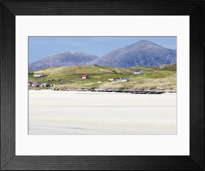 Framed Print : Luskentyre beach, Harris, Scotland Framed Print : Luskentyre beach, Harris, Scotland
