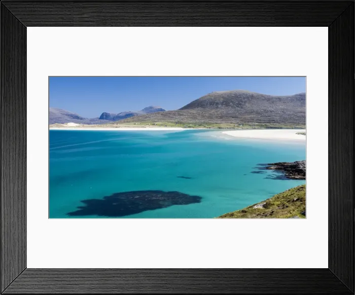 Framed Print : Luskentyre beach, Harris, Scotland Framed Print : Luskentyre beach, Harris, Scotland