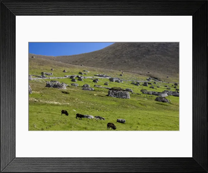 Framed Print : The island of Hirta, St Kilda, Scotland