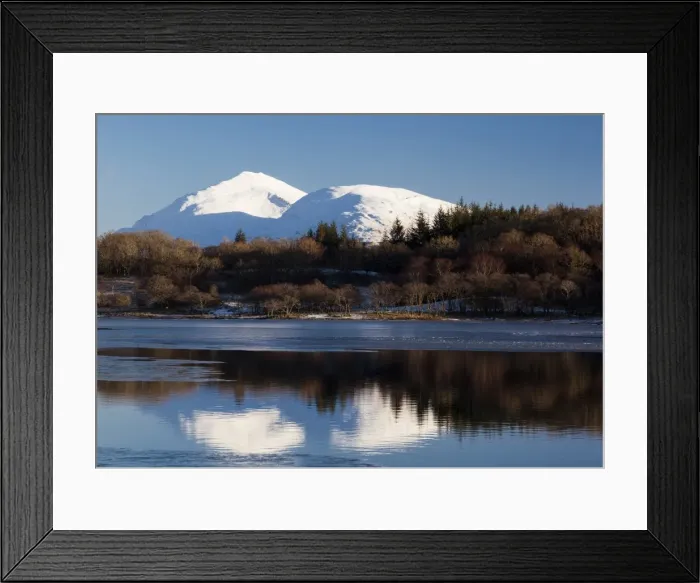 Framed Print : A winter scene at Loch Awe, Argyll & Bute, Scotland