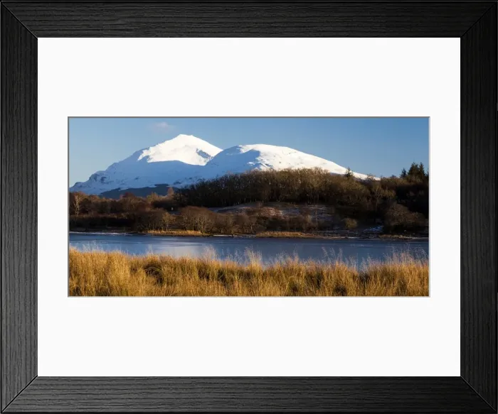 Framed Print : A winter scene at Loch Awe, Argyll & Bute, Scotland