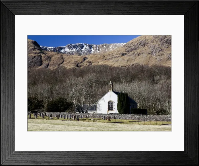 Framed Print : Ardgour Church in Ardgour, Scotland