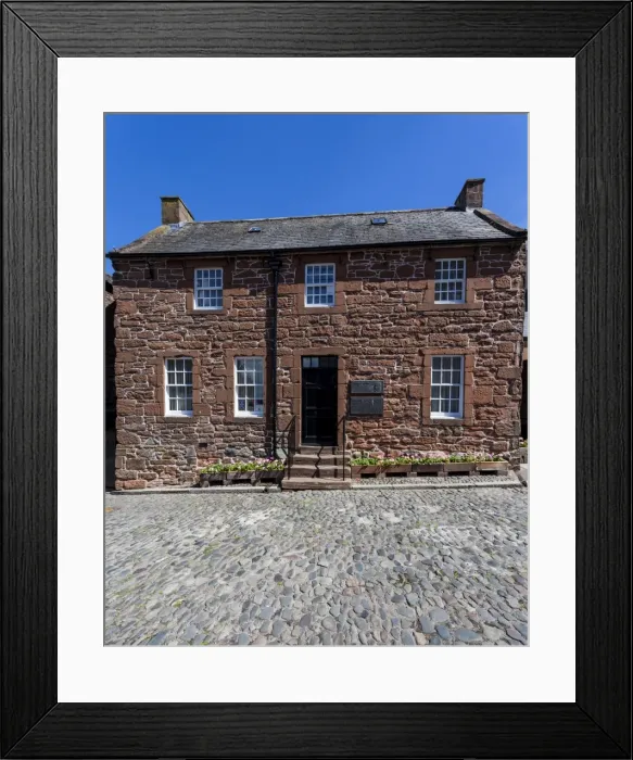 Framed Print : Burns House in Dumfries, Scotland Framed Print : Burns House in Dumfries, Scotland
