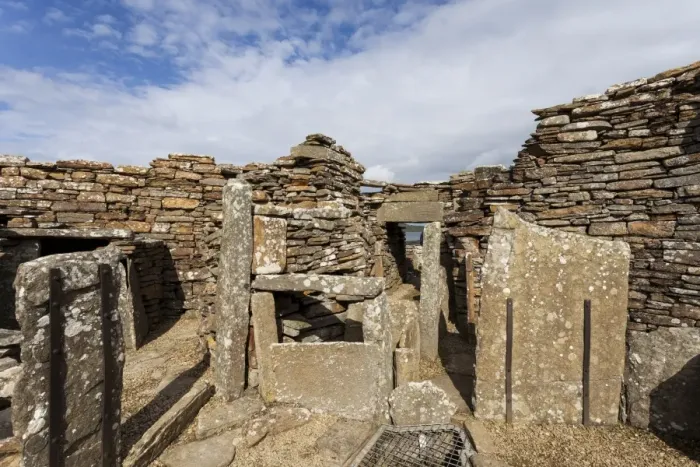 Framed Print : The Broch of Gurness, Orkney, Scotland