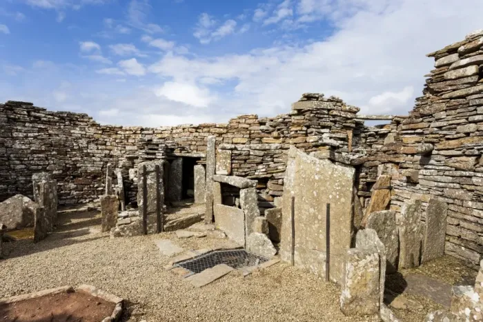 Framed Print : The Broch of Gurness, Orkney, Scotland