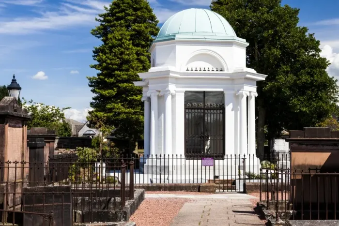 Framed Print : The Burns Mausoleum in Dumfries, Scotland Framed Print : The Burns Mausoleum in Dumfries, Scotland