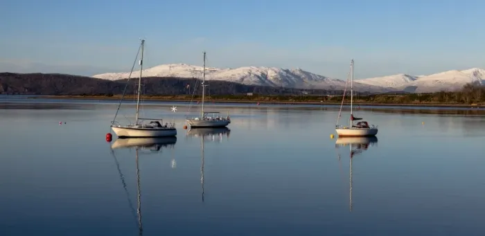 Framed Print : Connel Bay in Argyll and Bute, Scotland