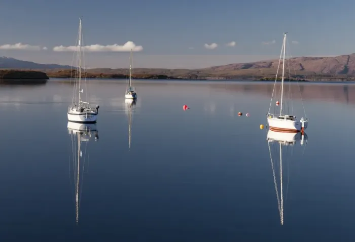 Framed Print : Connel Bay in Argyll and Bute, Scotland
