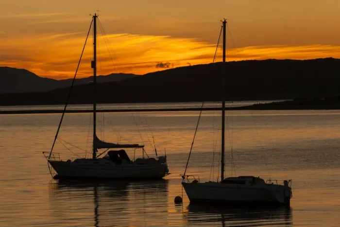 Framed Print : Connel Bay in Argyll and Bute, Scotland