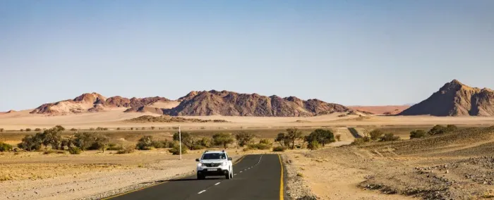 Framed Print : Desert scenery in Namib-Naukluft National Park, Namibia