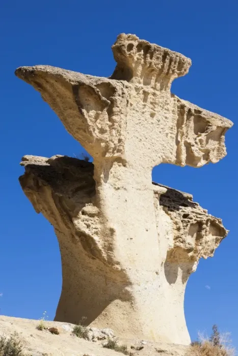 Framed Print : The Erosiones de Bolnuevo at Bolnuevo, Spain