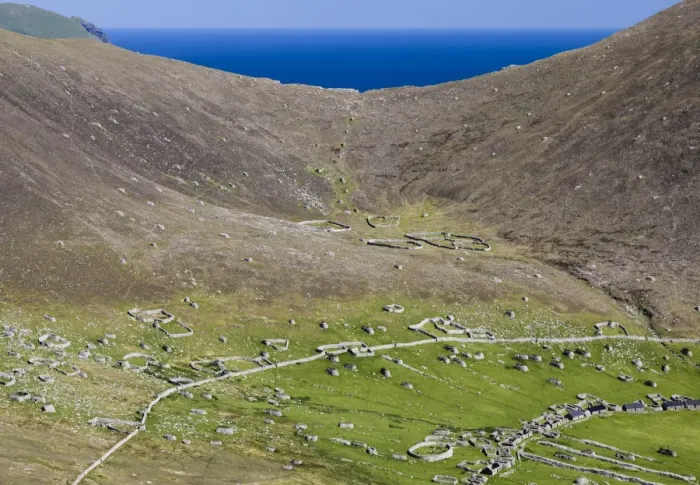 Framed Print : The island of Hirta, St Kilda, Scotland