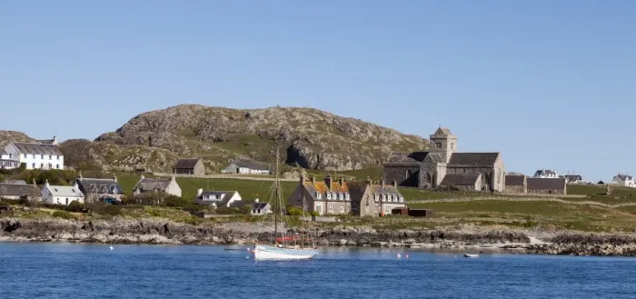 Framed Print : The island of Iona, Scotland