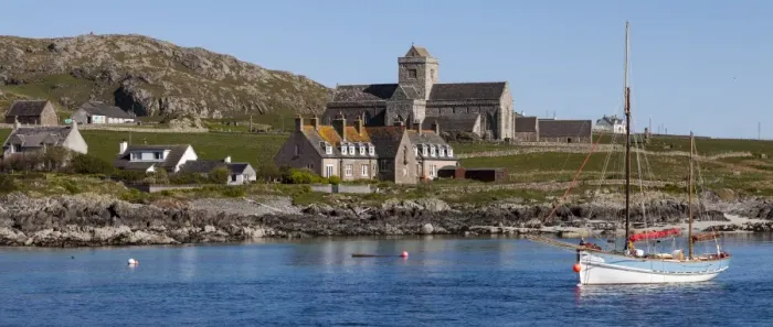 Framed Print : The island of Iona, Scotland