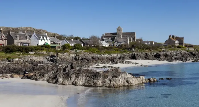 Framed Print : The island of Iona, Scotland