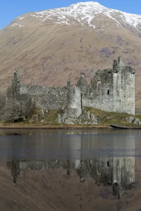 Framed Print : Kilchurn Castle beside Loch Awe in Argyll and Bute, Scotland