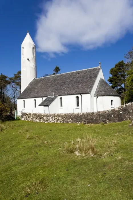 Framed Print : Kilmore Church, Dervaig, Mull, Scotland
