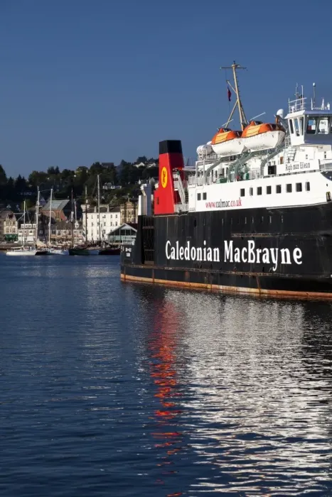 Framed Print : The Lord of the Isles ferry at Oban in Argyll and Bute, Scotland
