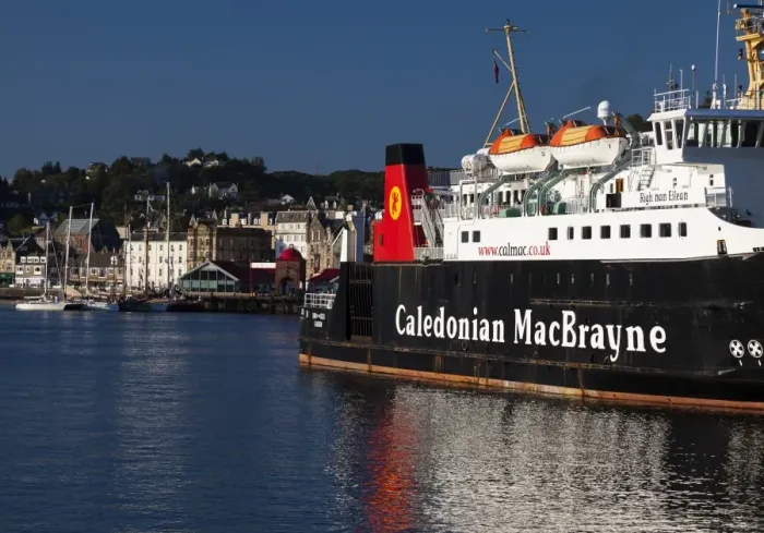 Framed Print : The Lord of the Isles ferry at Oban in Argyll and Bute, Scotland