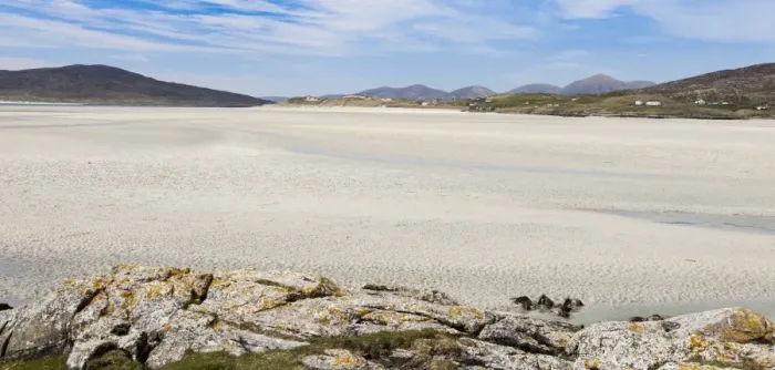 Framed Print : Luskentyre beach, Harris, Scotland