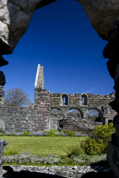 Framed Print : The Nunnery on the island of Iona, Scotland
