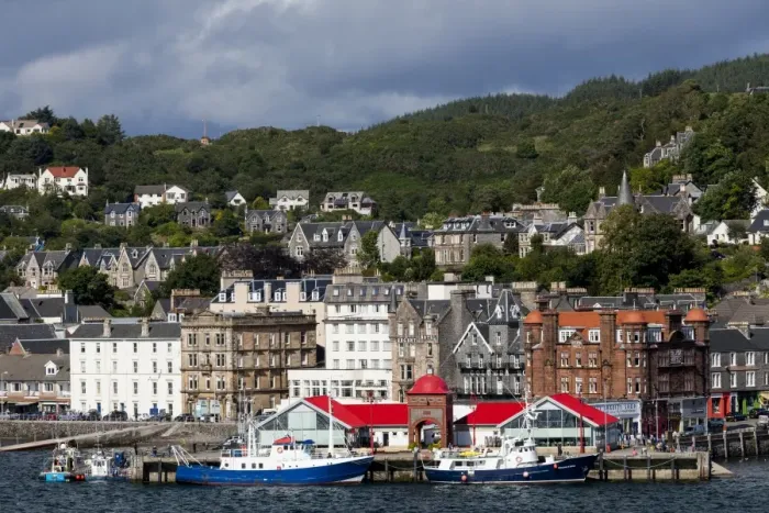 Framed Print : Oban in Argyll and Bute, Scotland Framed Print : Oban in Argyll and Bute, Scotland