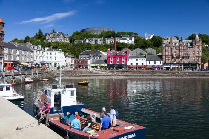 Framed Print : Oban Bay, Oban, Scotland