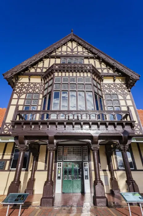 Framed Print : Rotorua Museum in Roturua, Bay of Plenty, in New Zealand