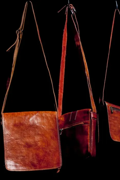Framed Print : Selling handbags in Santa Pola, Spain