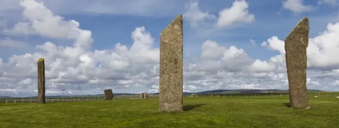Framed Print : The Standing Stones of Stenness in Orkney, Scotland