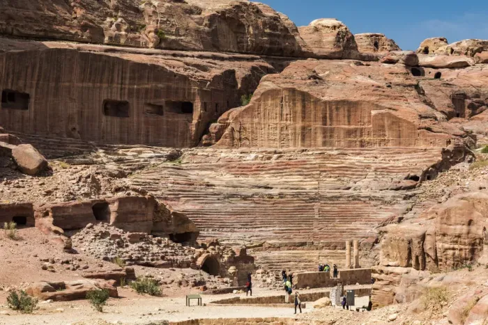 Framed Print : The Theatre at Petra, Jordan Framed Print : The Theatre at Petra, Jordan
