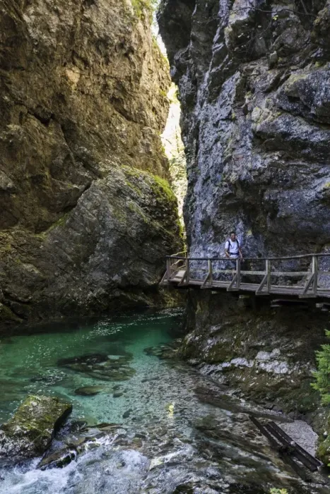 Framed Print : Vintgar Gorge, Slovenia