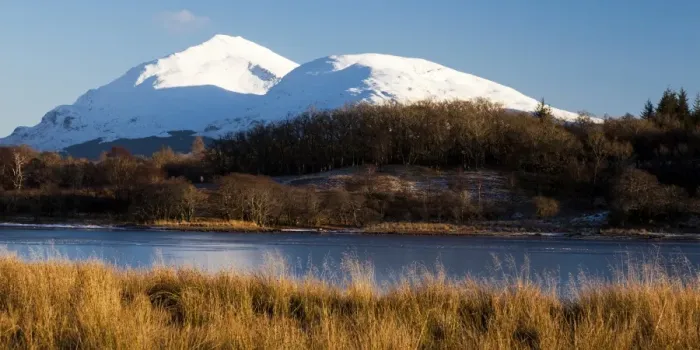 Framed Print : A winter scene at Loch Awe, Argyll & Bute, Scotland